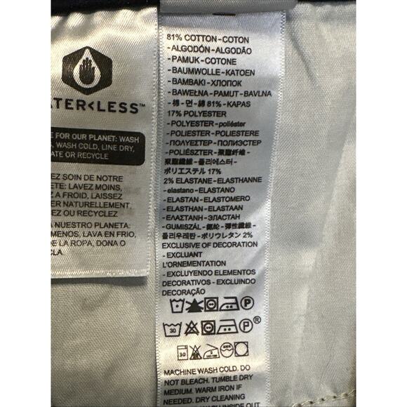 LEVI’S 724 HIGH RISE STRAIGHT Jeans Women’s Size 34 US 16 Dark Wash Stretch - Picture 6 of 13